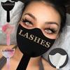 Handheld Eyelash Technician Photo Prop Acrylic Mirror Social Media Lash Beauty Mirror Lash Salon Soft PVC Eyelash Cards
