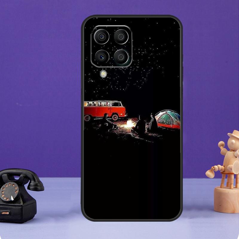 Camping Nature Mountain Case For Samsung Galaxy M55 M35 M15 M56 M36 M16 M06 M31 M13 M33 M53 M12 M32 M52 M14 M34 M54