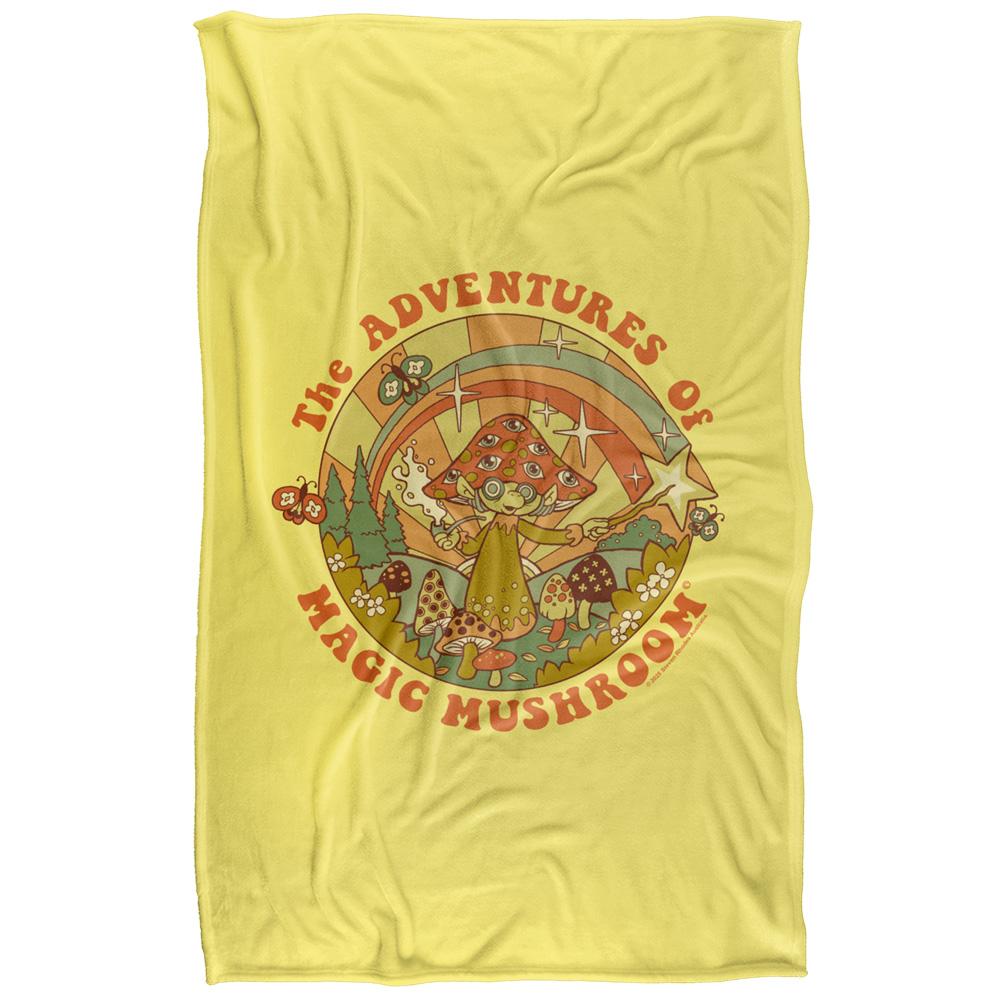 Steven Rhodes Magic Mushroom Soft Touch Blanket