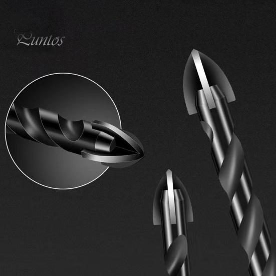 7-teiliges Bohrer-Set, rostfrei, korrosionsbeständig, superscharf, breit kompatibel, industrielle Stärke, Hartmetall-Kreuzbohrer-Spitzen-Set