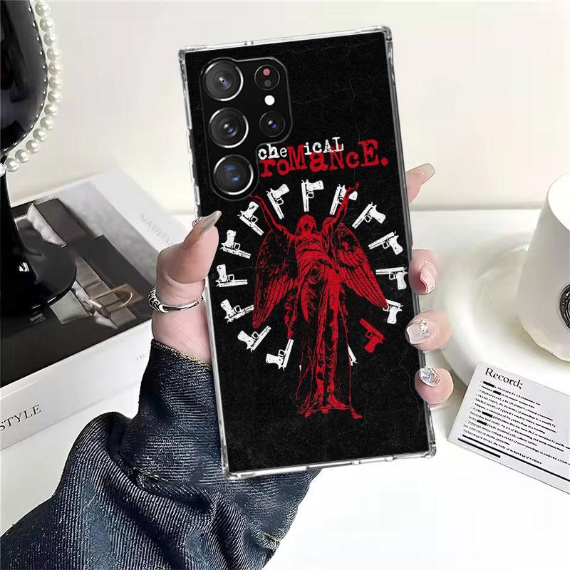 My Chemical Romance MCR For Samsung Galaxy S25 S24 S23 S22 Ultra Phone Case S21 Plus S20 FE S10 + S25Edge Fundas Cover Coque