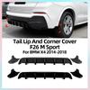 BACI1 For X4 F26 Sport 2014 2015 2016 2017 2018 Rear Lip Spoiler Corner Cross-border Modification Accessories