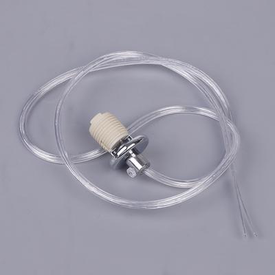 G9 Thread Ceramic Lamp Holder With Hanging Wire G9 Screw Threaded Socket Base + Cable Lighting Accessory