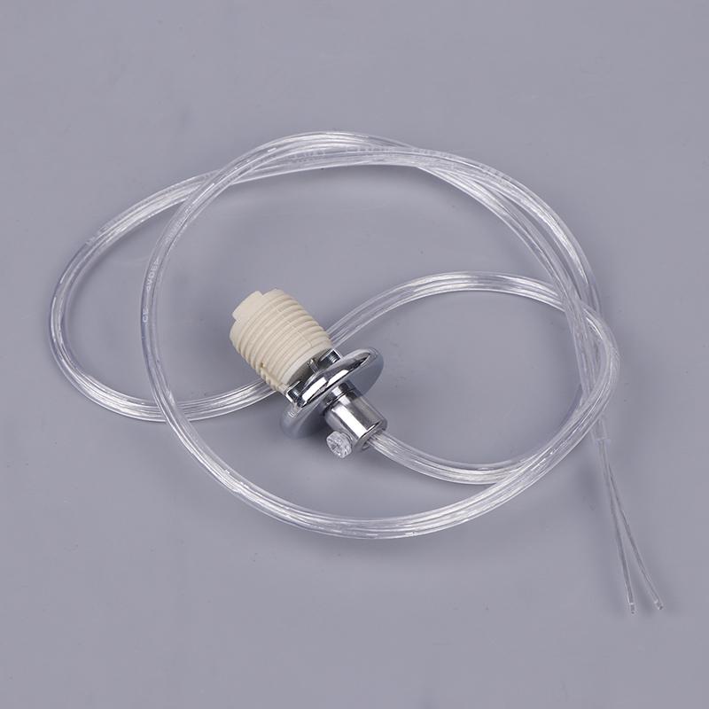 G9 Thread Ceramic Lamp Holder With Hanging Wire G9 Screw Threaded Socket Base + Cable Lighting Accessory