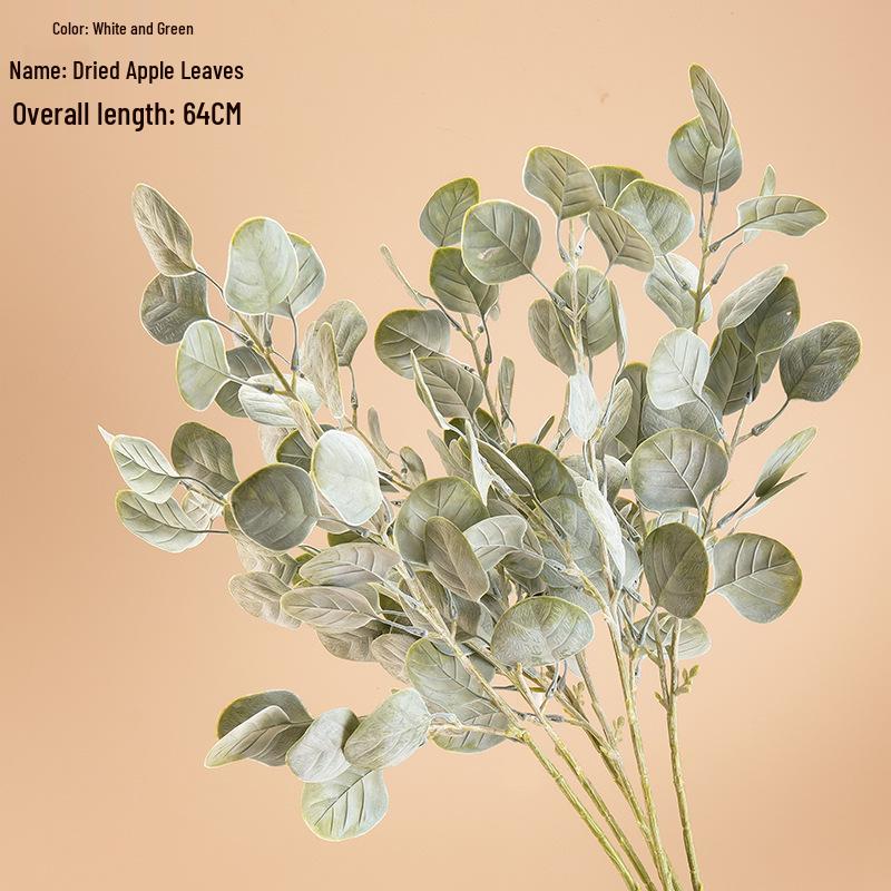 Artificial Dried Apple Leaves for Home and Wedding Decor - MW56668