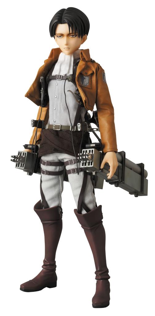 RAH Real Action Heroes Attack on Titan Levi malovaná pohyblivá figurka výroba omezených dílů 1/6 ABS&ATBC-PVC (nejprve zahrnuty)