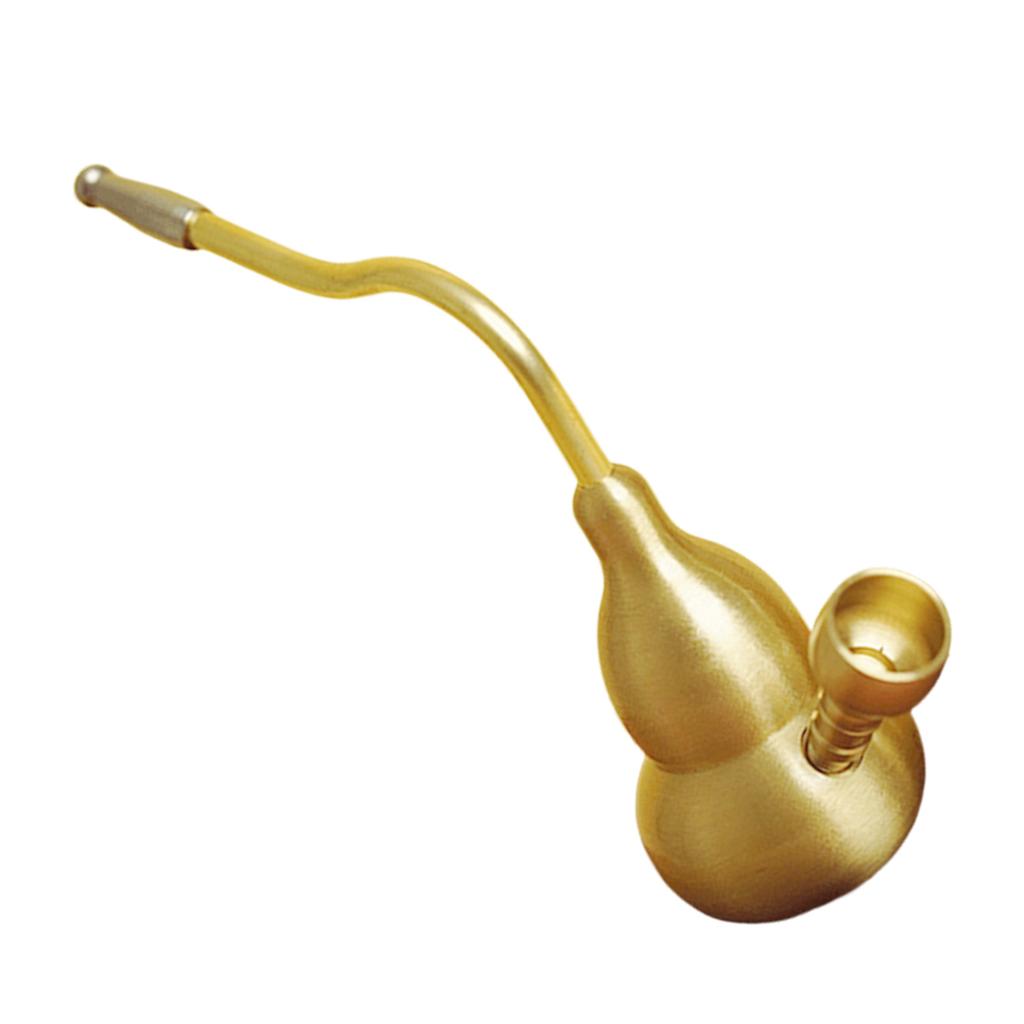 Traditional Craftsmanship Brass Water Pipe Cigarette Holder for Smoking Enthusiasts and Unique Gift Seekers