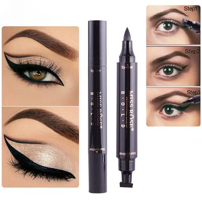 Waterproof Eyeliner Eyeliner Quick Drying Matte Eyeliner Single Head Black Solid Rich Eyeliner Ointment