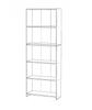Office Bookshelf Black 70 CM 5 Shelves Binders Toys Loft