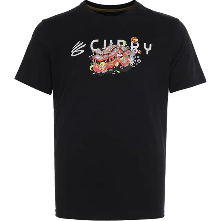 Under Armour X Curry Trolly Heavyweight T-Shirt 'White' Men's 1376273-100