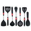 Food-Grade Red Silicone Spatula: Non-Stick Pan, Extended Handle for Stir-Frying, Top Kitchen Utensil, Hot Seller