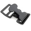 5pcs Strap Buckles Replacement Heavy Duty Metal Webbing Clip for Backpack Luggage Pet Collar DIY Inner 38mm Black