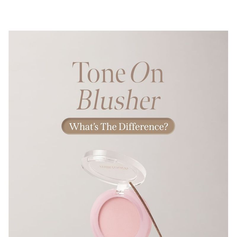 Milk Touch - Tone On Blusher - 2 Colors