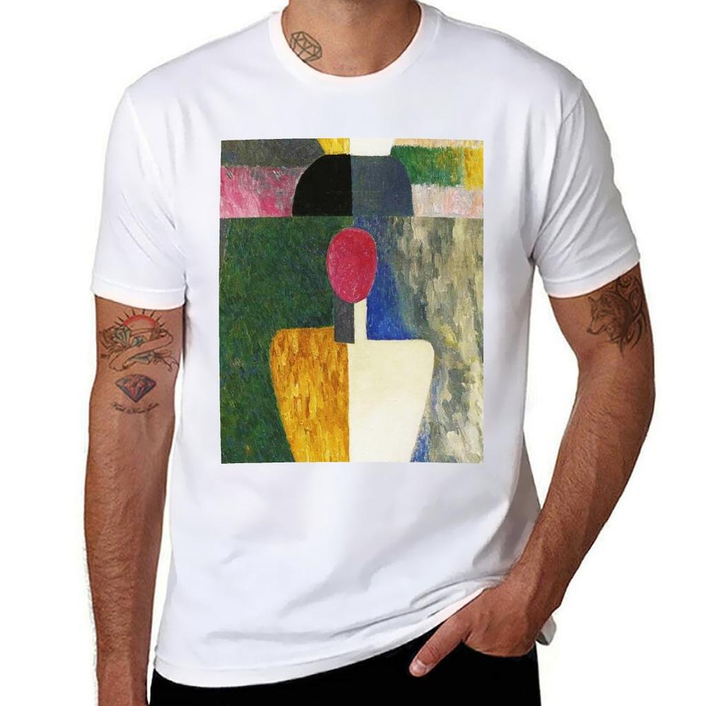 HD Torso figure with a pink face by Kazimir Severinovich Unisexvich High Definition TShirt High Elasticity Sports TShirt