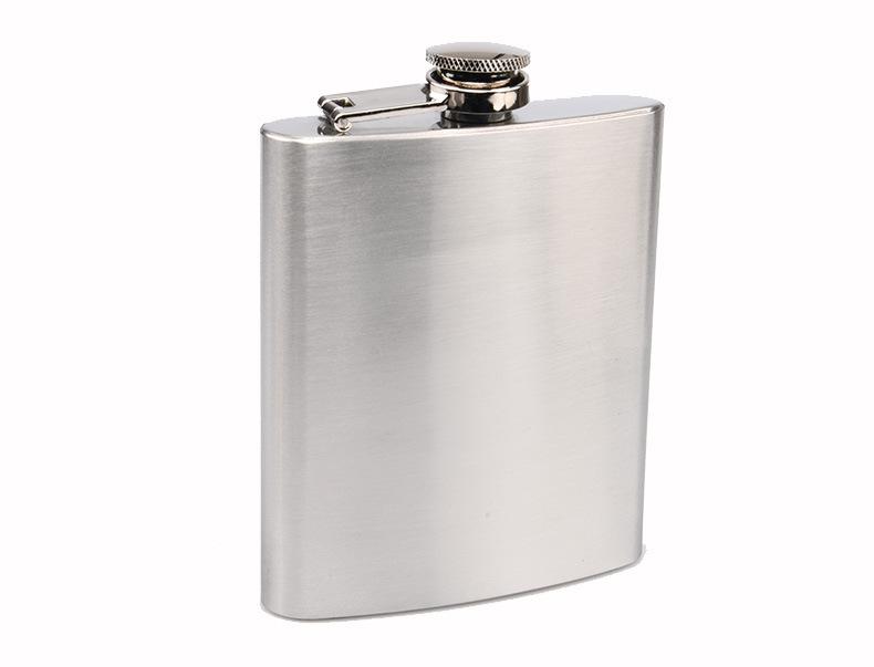 Men's Portable Outdoor Flask: 304 Stainless Steel Wine Bottle (4-10 Oz)
