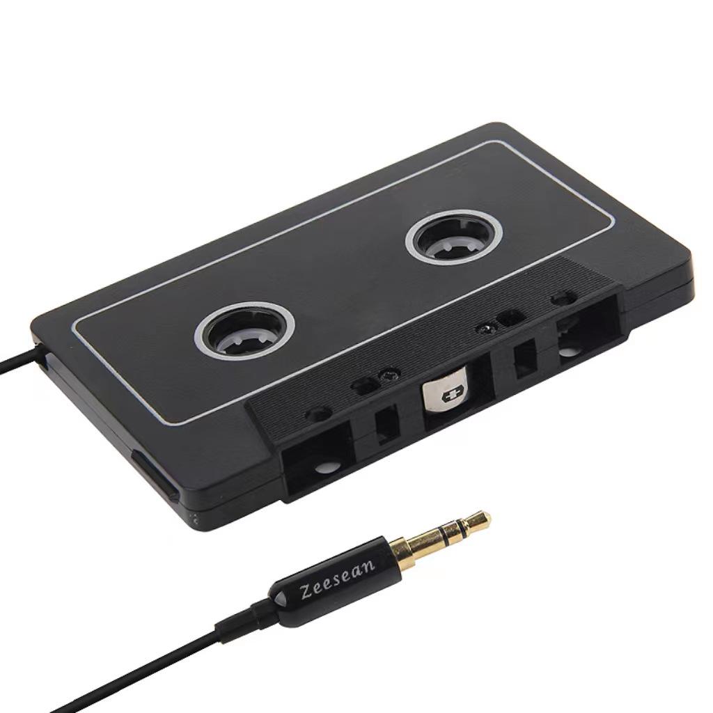 Bluetooth Cassette to MP3 Converter for Car with Four-Channel Support