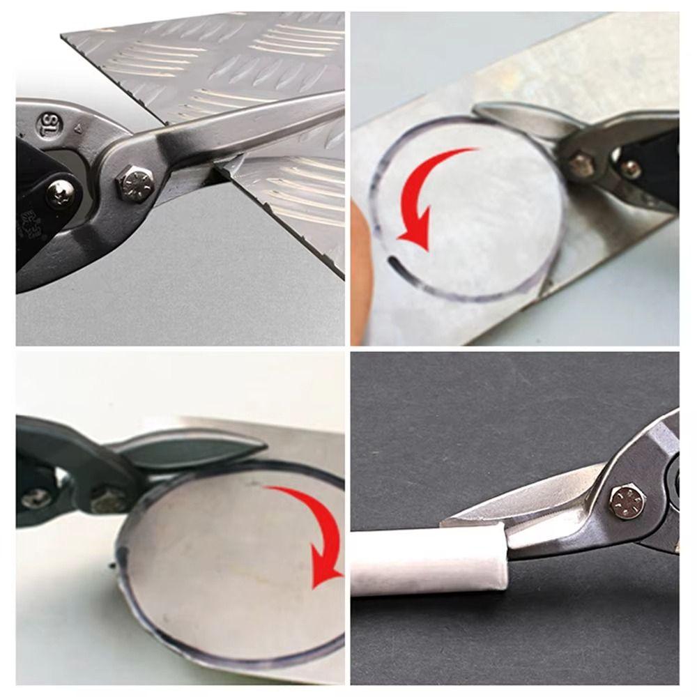 Multi-functional Metal Sheet Shear Anti Slip Handle Wire Cutters  Electrician Tools