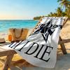 Dallas Beach Towel High Absorbency & Quick-Dry Comfortable Lightweight
