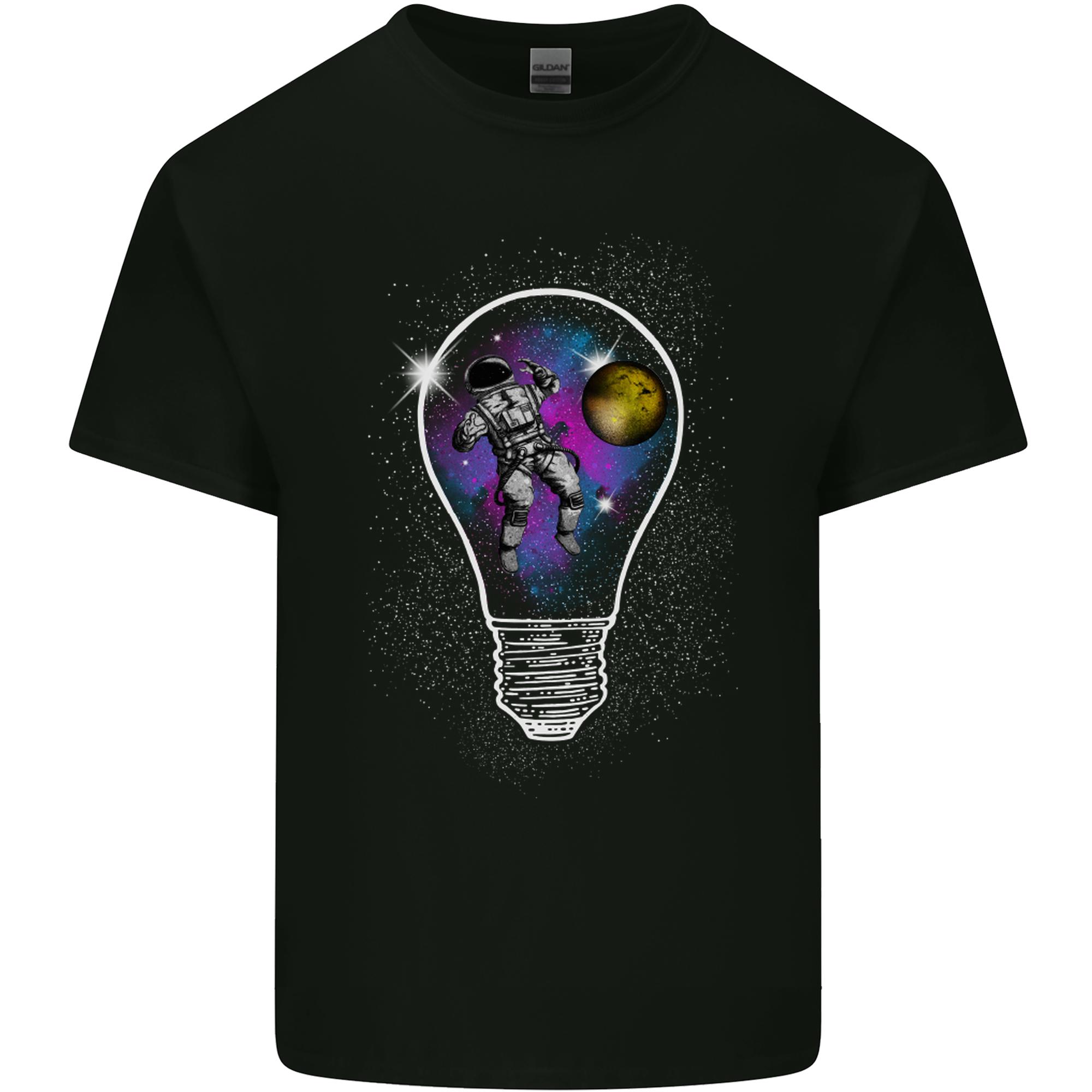 Zero Gravity Astronaut Space Universe Unisexs Light Cotton TShirt S