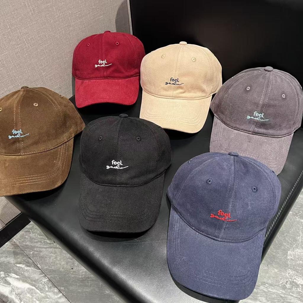 New Letter Embroidered Baseball Cap Children's Autumn and Winter Versatile Sunshade Cap Casual Tide Shows Small Face