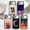 T-Das O-Eule H-Haus Dark Fantasy Handyhülle Für iPhone17,16,15,14,13,12,11 Plus,Pro Max Schwarzer Rand Silber Beschichtete Hülle