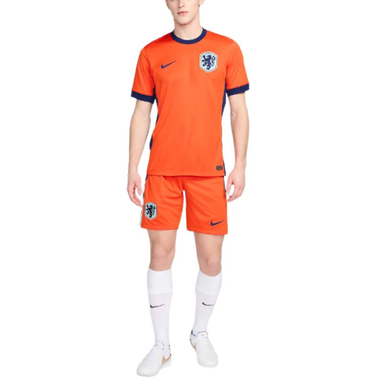 Nike Netherlands Men's Team 2024/25 Stadium Home Men's Nike Dri FIT Soccer Replica Jersey FJ4276-819