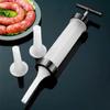 1set Household Enema Device Handmade Sausage Making Tools Small Sausage Filling Device Hand Push Meat Needle Enema Tool