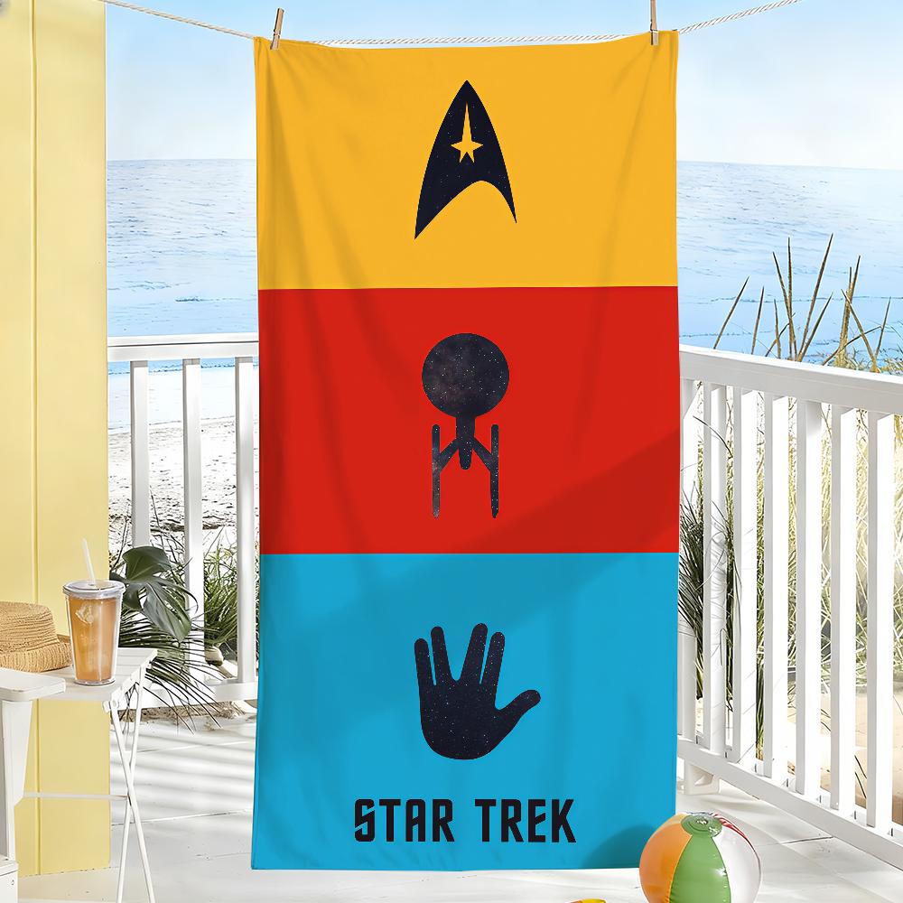 Fantasy movie S-Star T-Trek Towel Drying Bath Towel Applicable To Light Swimming Camping Yoga Beach Out