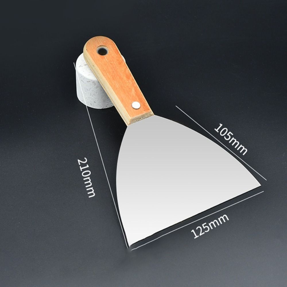 Wood Handle Paint Tools Non-slip Handle Cleaning Trowel High Quality Cleaning Scraper Household