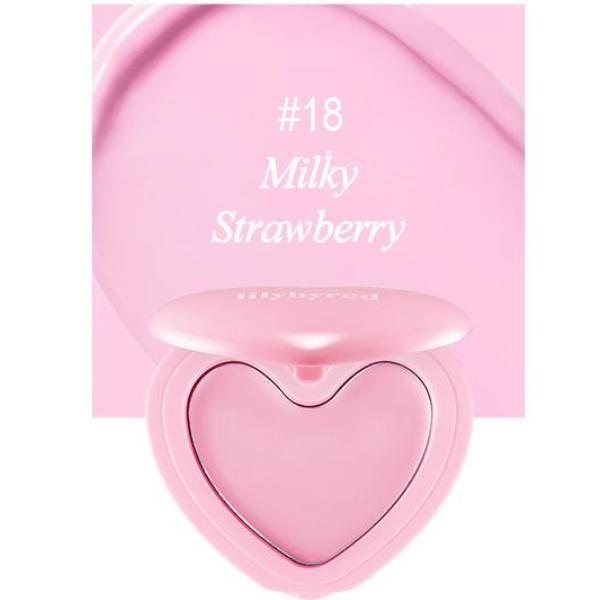 

lilybyred Love Beam Glow Cheek Balm 3.5g (16 Shades) – Hydrating Cream Blush with Optional Gift Set 18 Milky Strawberry – Gift Set