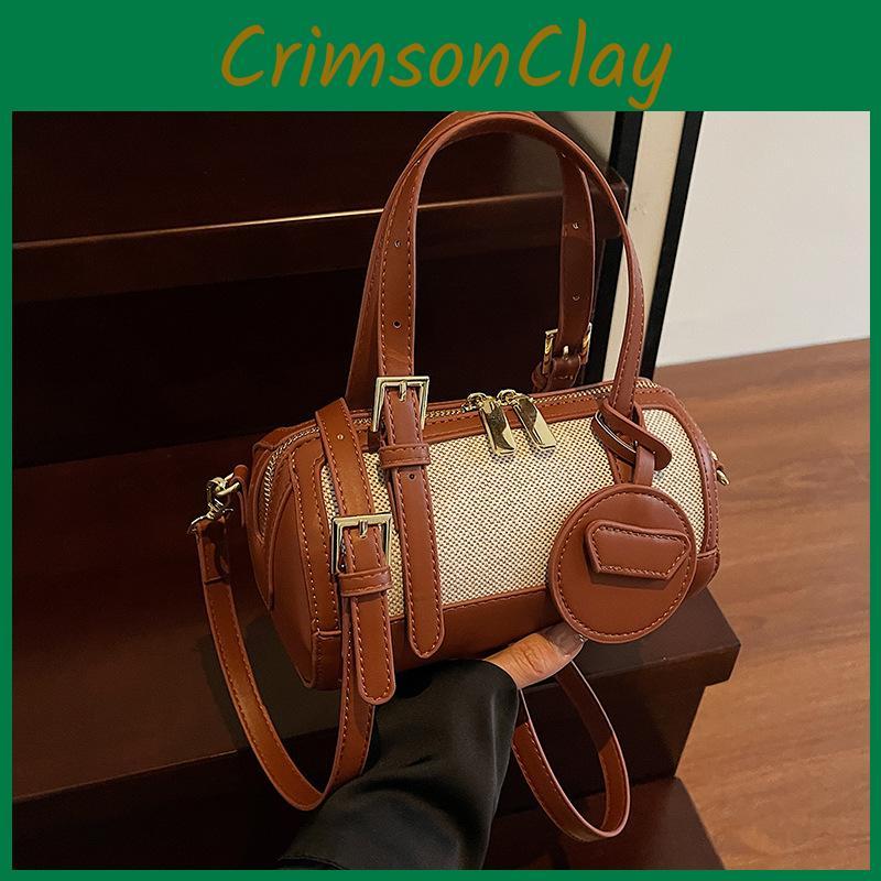 Color Small Solid Color Block Pillow Bag Pu Material Summer Casual Daily Use