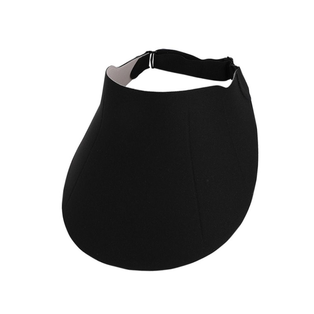 Sunshade Hat Foldable Traceless Sun Hat UV Protection Large Brim Women Sun Hat Empty Top Breathable Beach Cap Outdoor Sports