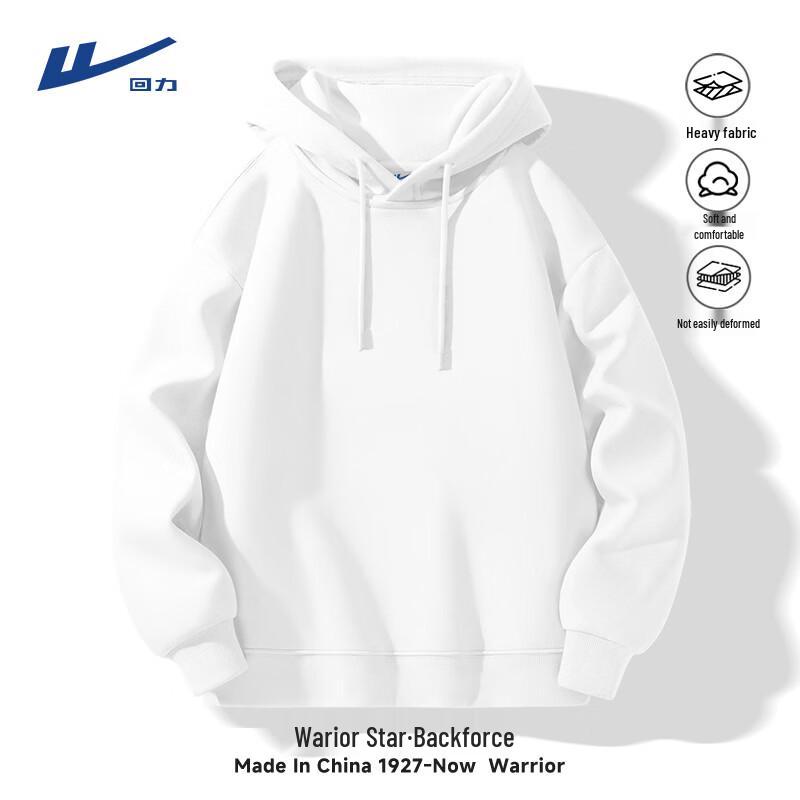 Warrior Men's Hooded Cotton Blend Sweatshirt