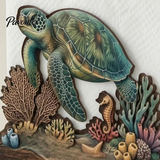 Practical Housewarming Gifts for New Home Rustic Wooden Napkin Holder, Octopus/Bird/Goose/Turtle/Black Bear/Elephant Pattern, Compact Tissue