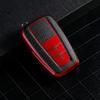 Car Key Case Cover for Toyota Camry Prado 2017 2018 CHR Prius Car Cross Smart Remote Fob Key Shell Accessories New TPU Leather