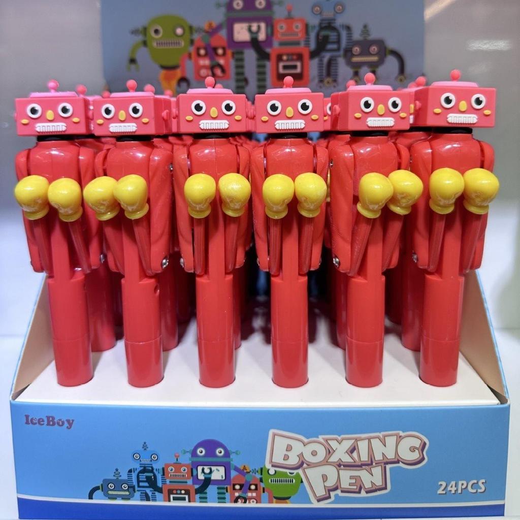 Creative Boxing Ballpoint Pen - Fun Student Interaction and Stress Relief for Halloween and Christmas