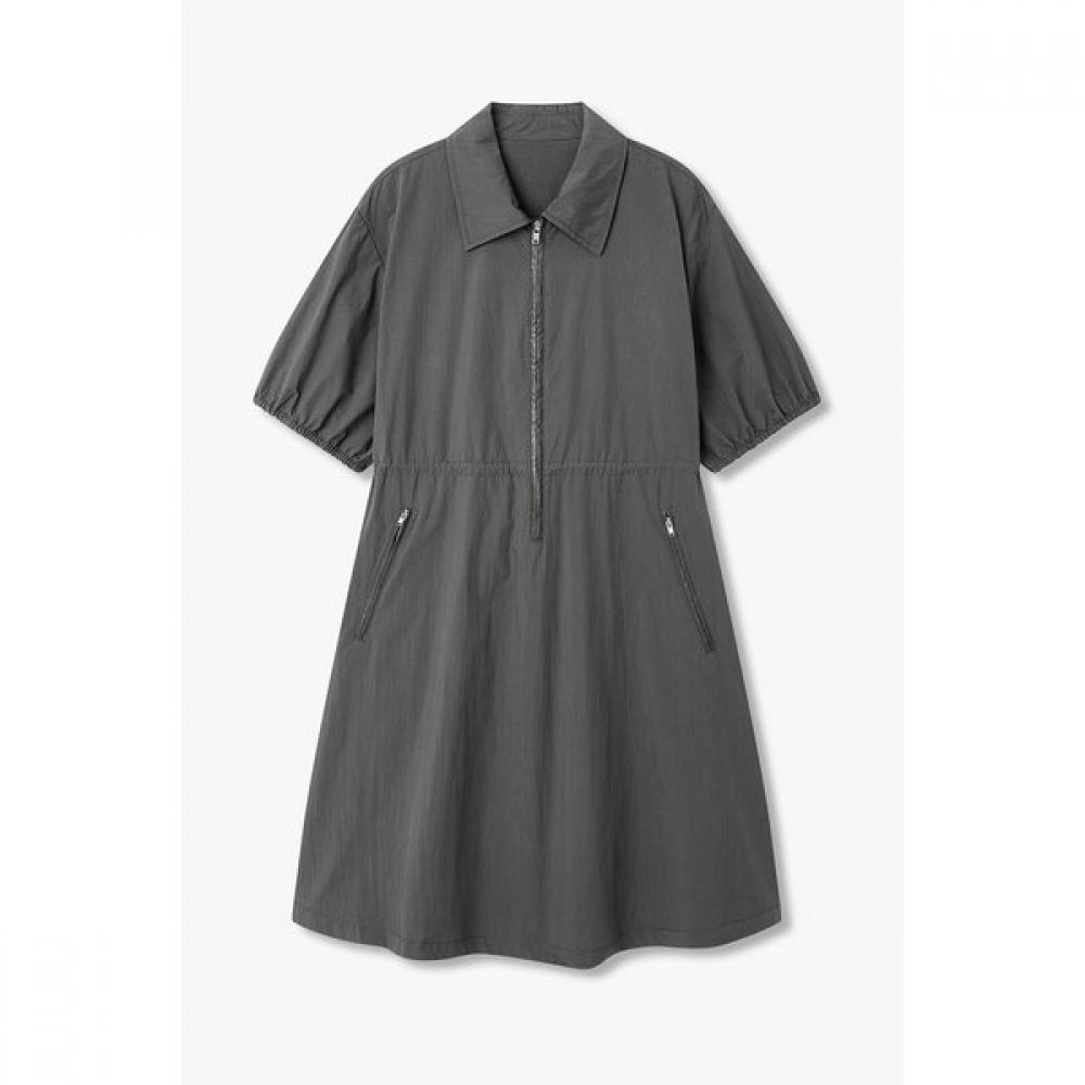 

Vov Front Zippered Half Dress 7156237004 69 (charcoal)/OS (one size)