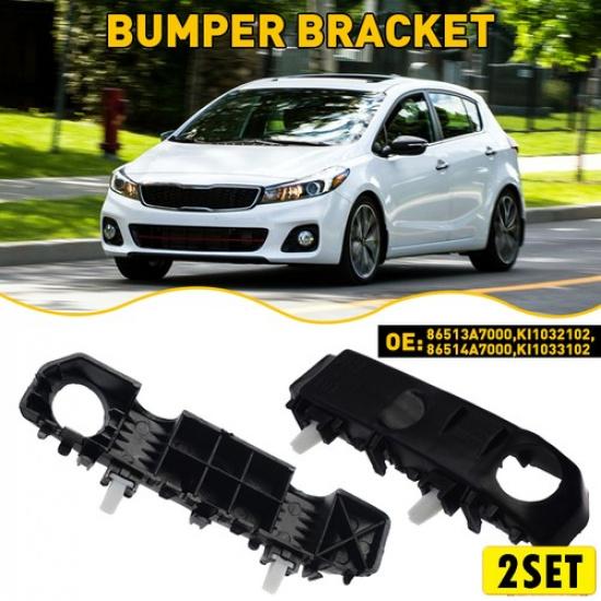 Fits Kia Forte Forte5 Forte Koup 2014 2018 Front Bumper Retainer Brackets 2Pair