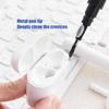 Bluetooth Earbuds Cleaning Pen Multi-Function Dust Removal Tool Earphone Cleaning Brush for AirPods/Headphones Portable Hygienic Accessory Kit