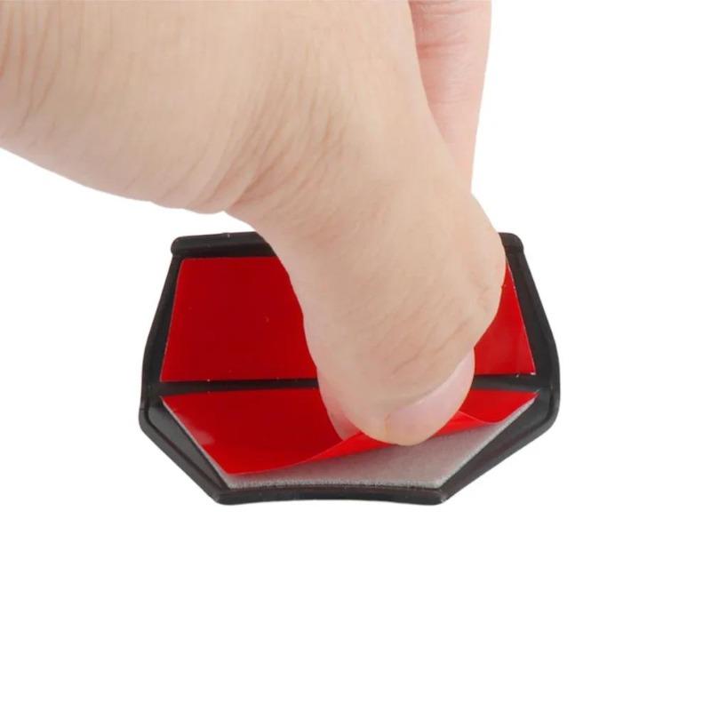 ABS Logo AMG Emblem Car Steering Wheel Sticker For Mercedes Benz AMG W203 W204 W205 W176 W211 W212 W213 GLA GLC Auto Accessories