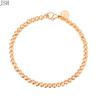 Für Frauen   Kupfer 4mm Perle Goldfarbene Kette Armband Niedlich Hochzeit Dame Mode Anhänger Schmuck Geburtstagsgeschenk
