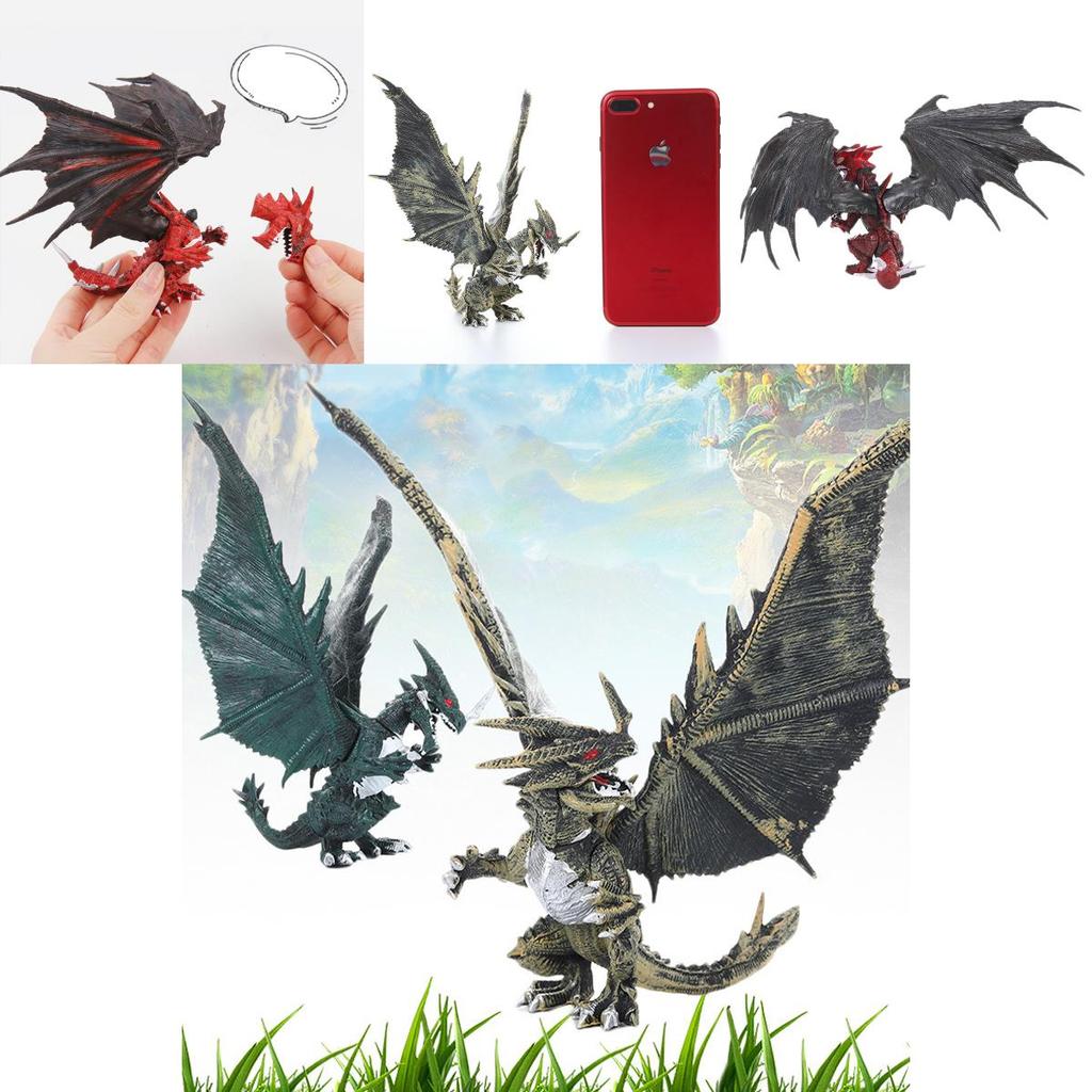 15cm Durable Pvc Magic Dragon Dinosaurs Archaeopteryx Figure Toy Doll Model