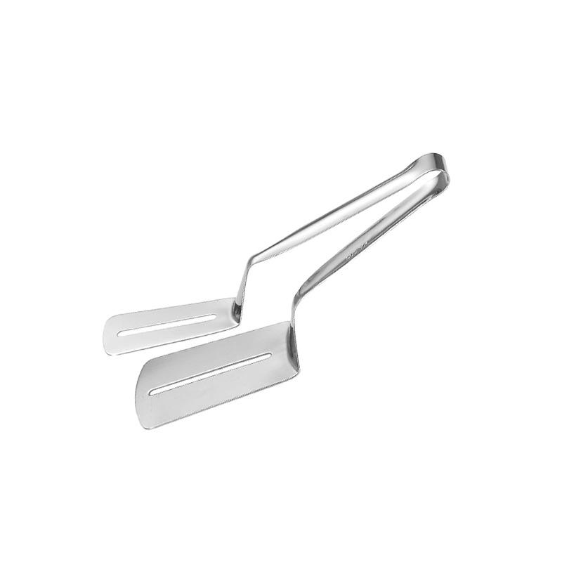 1PCS Mirror 304 Stainless Steel Steak Clip Household Kitchen Multi-functional Food Clip Barbecue Fried Fish Steak Shovel Pancake