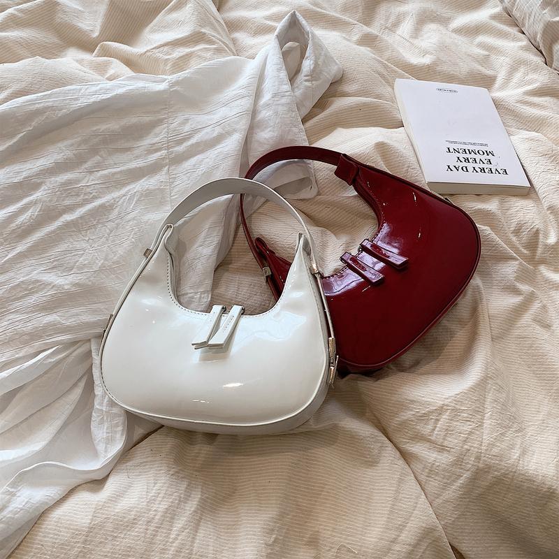 Women Leather Shoulder Bag Zipper Vintage Tote Bag Chic Retro Handbag Satchel Clutch Travel Dating Purse