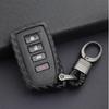 Car Key Fob Chain Case Accessories For Lexus IS ES NX RX GS LX RC Carbon Fiber