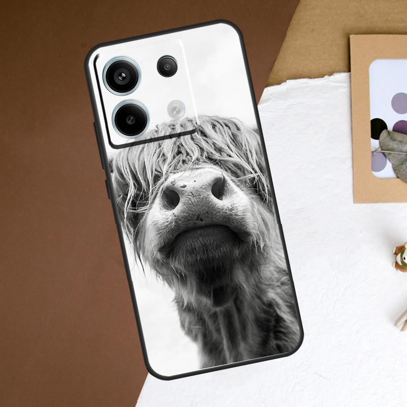 Highland Cows Case For Xiaomi Redmi Note 14 12 11 10 13 15 Pro Plus Redmi 14C 15C 15 13 10C 12C 13C Cover