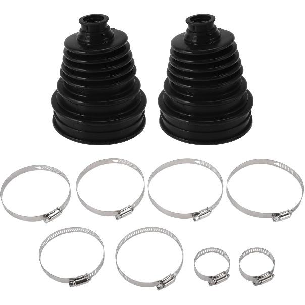 1 Set 5.12  Height CV Boots Joint Rubber Height Flexible Constant Velocity Joint Pagoda Shape Red Universal чёрный
