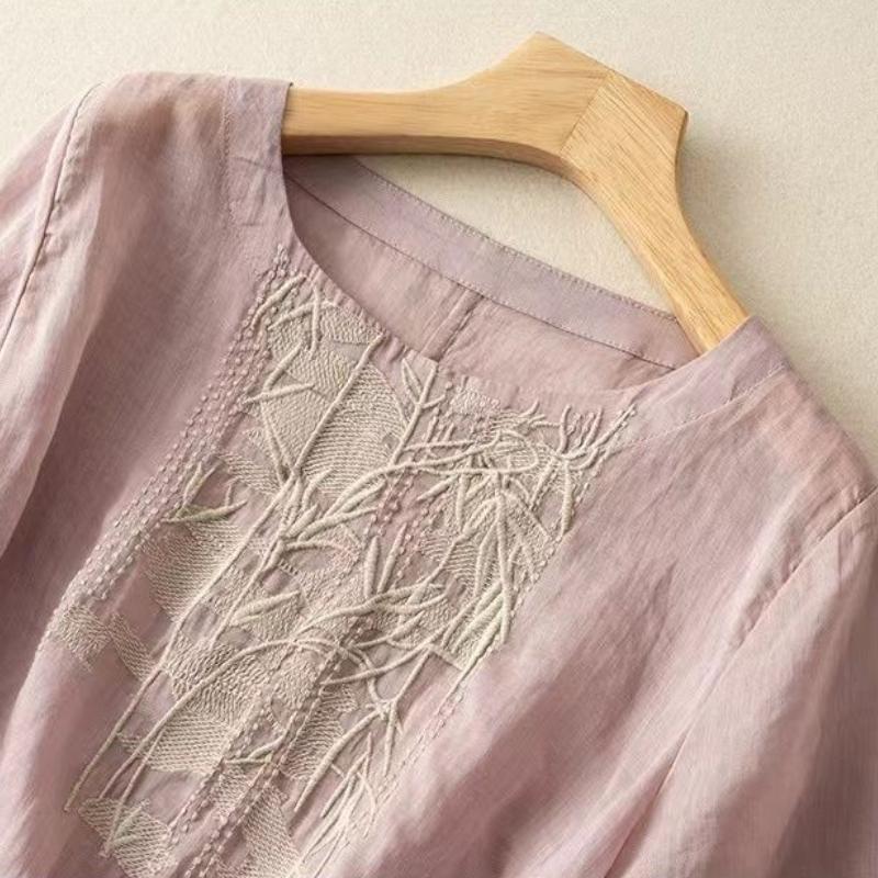 T-shirt z krótkim rękawem Damski Letni Nowy Luźny T-shirt Temperament Top