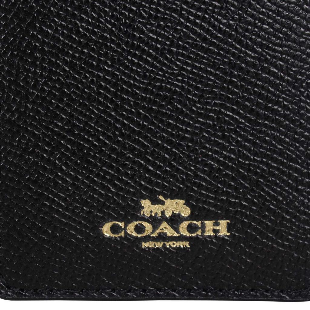 Coach Damen F57311 IMBLK Schwarz Passhülle, Outlet