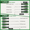 8PCS Pick and Hook Set, Precision Automotive Hook Set, Car Auto Oil Seal/O-Ring Seal Gasket Mini Precision Hooks Puller Remover (Green)